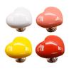 8Pcs Toilet Press Button Easy Installation Clean Reusable Heart-Shaped Design Toilet Flush Button Replacement