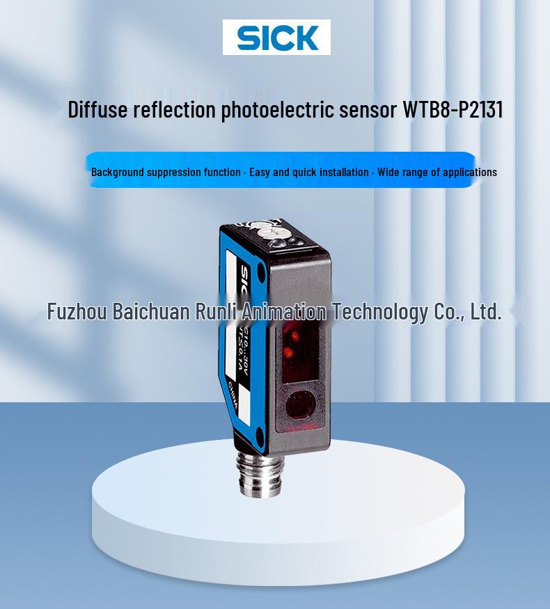 WTB8-P2131 Sick Sensor Mini Photoelectric Switch 6033207 - Brand New In Stock