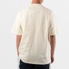 Converse Drop Shoulder Sleeve T Shirt Unisex Ecru 10022515-A01