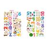 2x Arabic Numbers Wall Stickers Educational Learning Wall Art