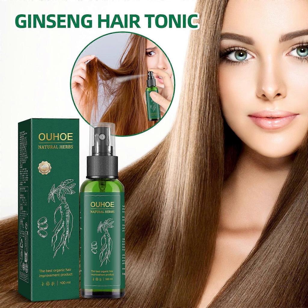 Ginseng Hair Care Liquid Ginseng Essence Moisturizing and Smoothing Hair Hair Care Hair Care Spray 1