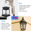Outdoor Solar LED Lights Focus Floor Lanterns Panel Candle Terraza Indoor Hanging Balcony Birds Decor Lighting For Garden Warm