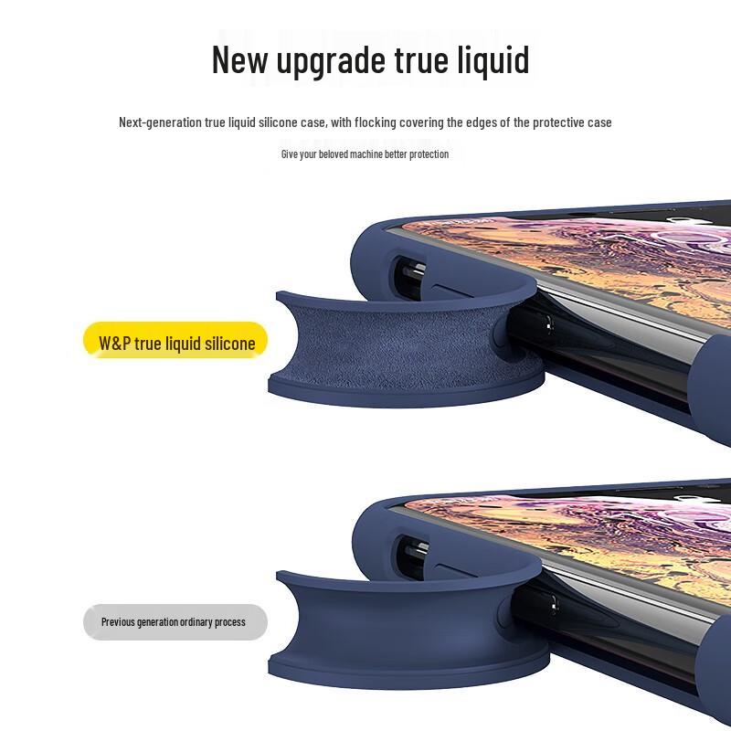 W&P Liquid Silicone iPhone Case