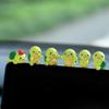 Set of 6 Mini Resin Tortoise Cute Car Accessories, Funny Cartoon Turtles Rear Car View Mirror & Dashboard Decorations Kawaii Car Interior Ornaments