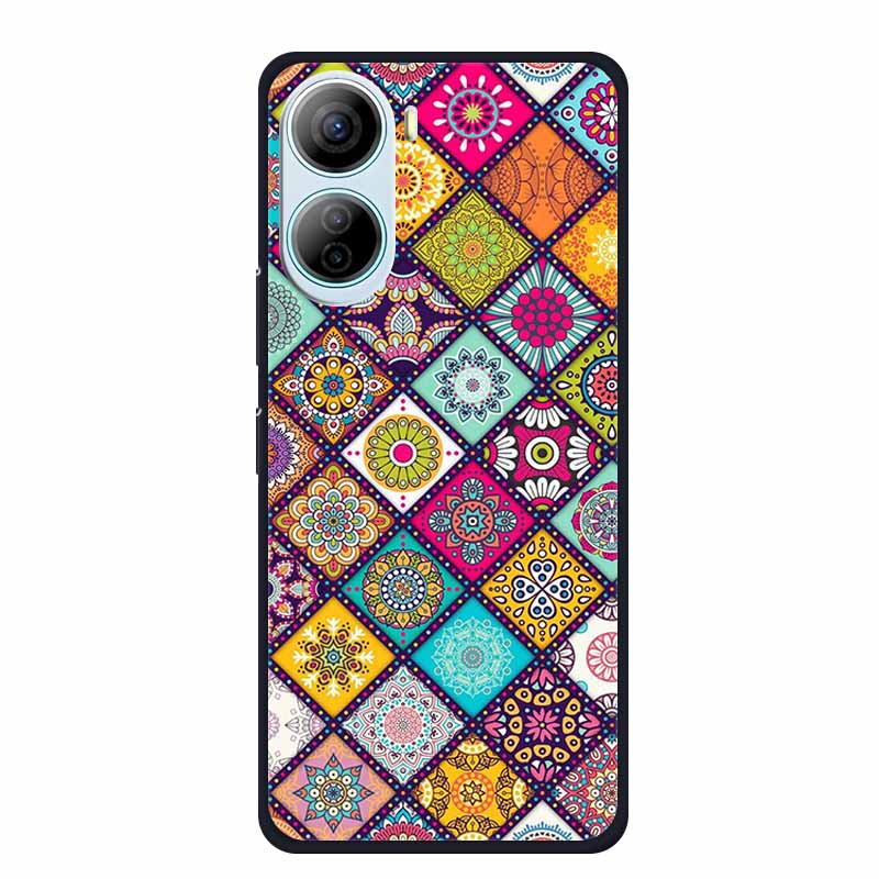 For ZTE Libero 5G IV Case Luxury Cartoon Silicone TPU Back Cover Soft Phone Cases for ZTE Libero5G IV A302 Protective New Fundas