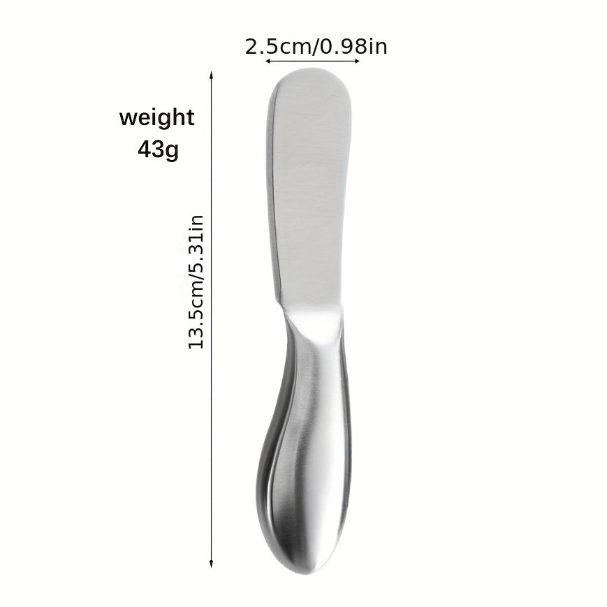 

1Pc Butter Cheese Spreader Knife, Non-Stick Cream Cheese Spatula, Small Baking Tool for Cake Butter Kitchen Utensil