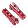uxcell 1pc Metal Clevis M2 Thread Aluminum Alloy Clevis Servo Horn Tie Rod Chuck Connector Replacement with Screws for RC Airplane Car Helicopter