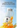 Portable Juicer Cup Electric Blender, Multifunctional Fruit Vegetable Juicer, Ice Crushing Smoothie Maker for Home Use