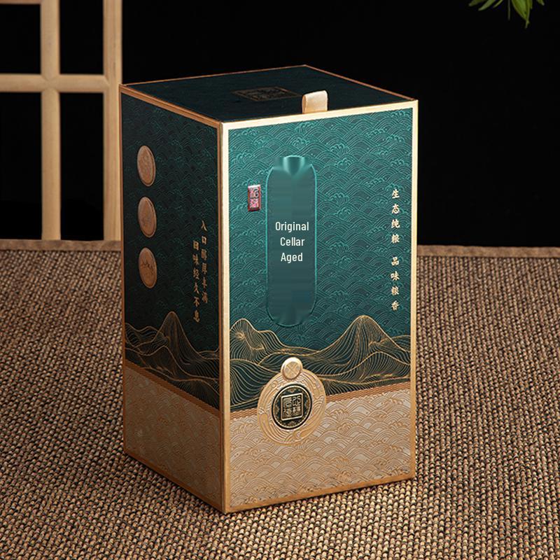 Sealed Ceramic Wine Bottle for Home, Cellar Storage, Decoration, Empty Jar Ornament