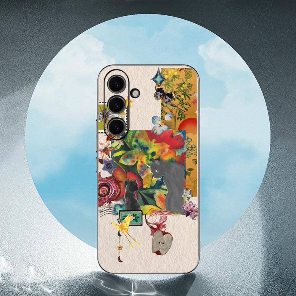 Musikerin A-Adrianne Lenker Für Samsung Galaxy S25 S24 S23 Ultra S22 S21 Plus S20 Schwarze Weiche Silikon Schutzhülle