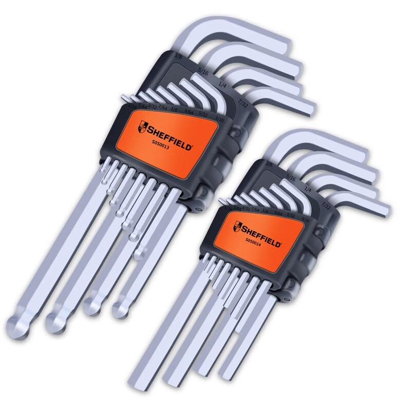 Steel Shield 12-Piece Imperial Ball End Hex Key Set