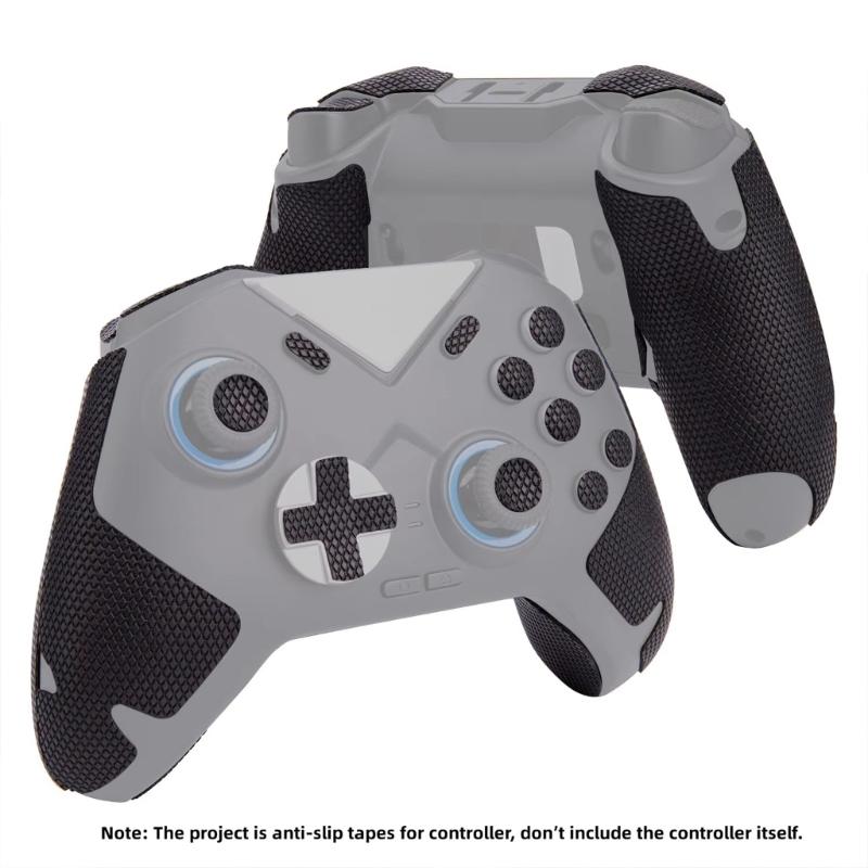 Comfortable Gaming Handle Skin with Enhances Stability Silicone Controller Case Game Grip Enhancer for 3/4 Professional