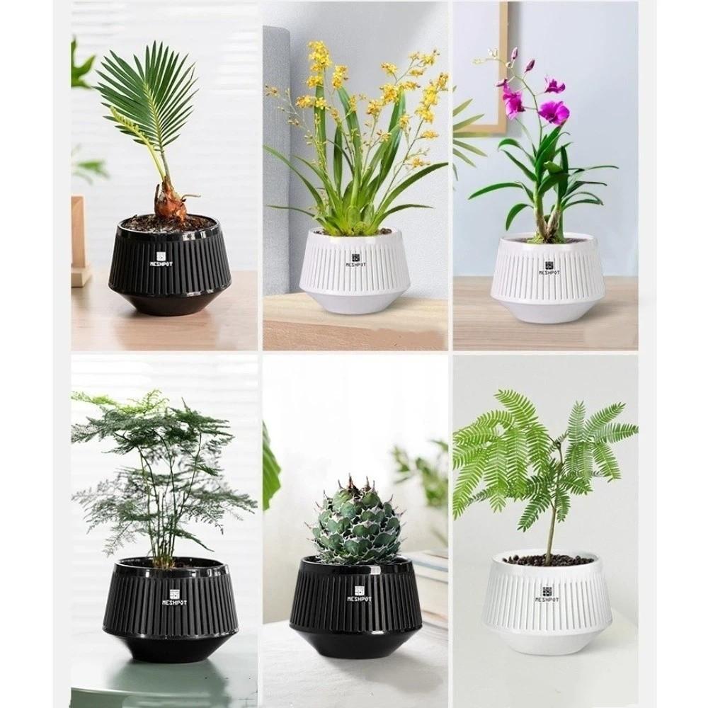 Thickening Resin Flower Pot Split Type Growing Pots Butterfly Orchid Flowerpot  Gardening Planting