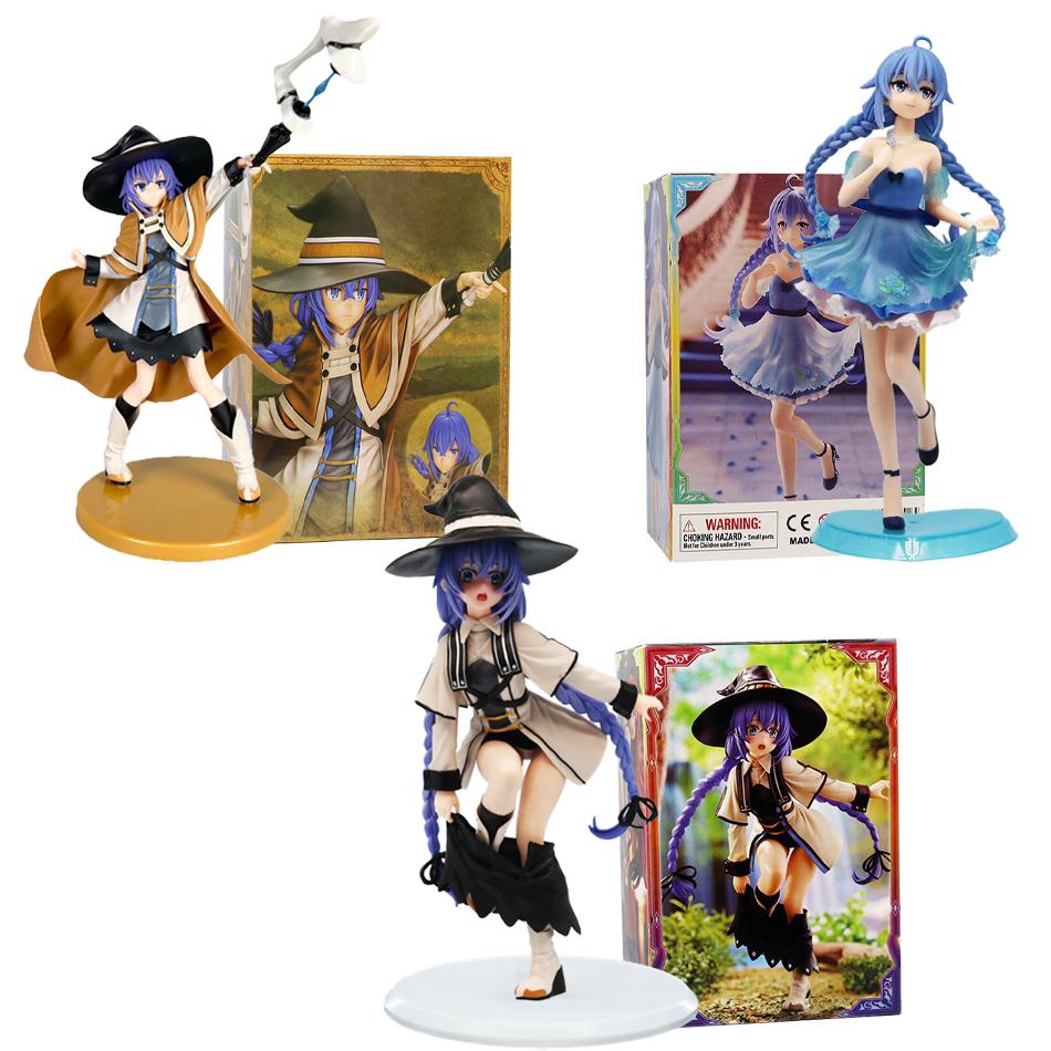 25cm Magician Roxy Migurdia Action Figure Mushoku Tensei Jobless Reincarnation Anime Adult Collection Model Toys Gift PVC Poseable Articulated Scale
