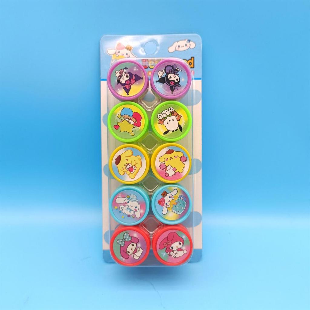 Tampon de Journal Clair Créatif Langlang Mountain Petit Monstre & Esprit Cochon Crapaud - Prix pour Enfants