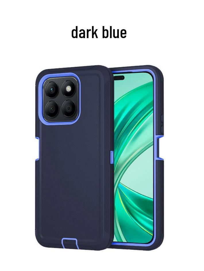 Honor X8B/X8A 4G 3-in-1 Drop-Proof Protective Phone Case