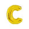 32-Zoll Goldene Alphabet-Folienballons