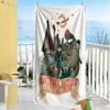 Christmas Nightmare Beach Towel Quick-Dry Soft Microfiber Comfortable Lightweight Portable for Swimming,Beach,Camping, Travel, Beach Accessories,Gym
