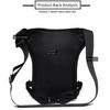 Multi-layers Outdoor Drop Leg Bag Large Capacity Hiking Waist Pack Motorcycle Bag  Cycling