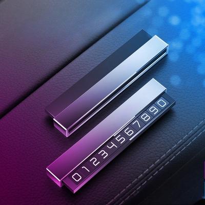 Temporary Parking Card Phone Number Card Plate Telephone Number Car Park Stop Sticker Display Automobile Accessories