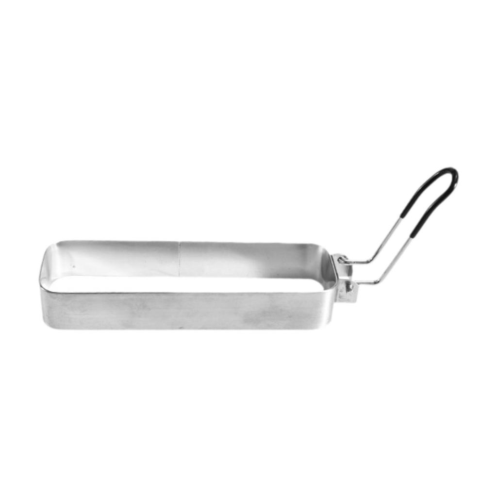 Model do gotowania jajek sadzonych na śniadanie, do kanapek, placków z uchwytem, muffinek, omletów, prostokątny, nieprzywierający