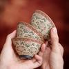 Dunhuang Aesthetics Firestone Red Glaze Ceramic Tea Set