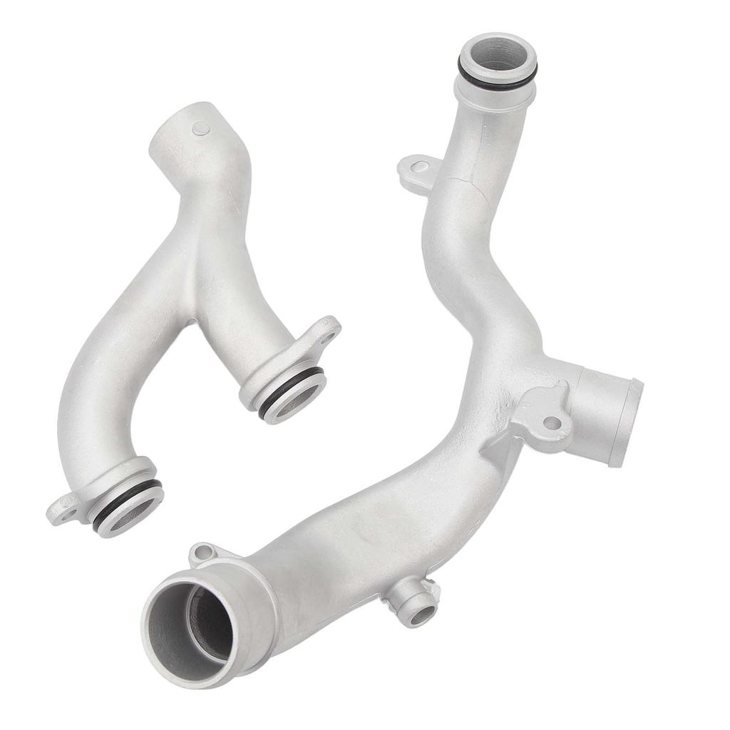 Coolant Outlet Pipes LR090630 Aluminium Alloy Radiator Water Cooling System Pipe Kit Replacement for Jaguar F‑Type