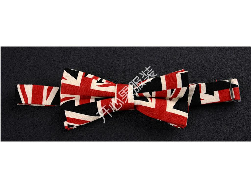 Men's Slim Fit Floral Retro Cotton Linen Bow Tie - Unisex Hong Kong Style for Weddings and Casual Workwear