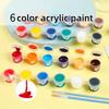 6-Color Acrylic Paint Bars for Kids | Non-Toxic, Formaldehyde-Free DIY Craft Paint forDolls & Art Projects