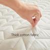 Thick Cotton Fabric Mattress Topper with Elastic Band Quilted Protector Pad Bedspread Winter Mattress Cover for Single/Double