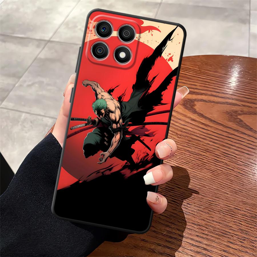 

Case for Honor X9a 90 Lite X7a 70 X9 X8 X9c 8X Funda Phone Cover Luffy Zoro Cartoon Honor 90 Lite