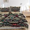 3pcs Anime Skulls & Pyramids Comforter Set with One Quilt Cover and Two Pillowcases (No Core) - Home Decor, Festival Gift, Polyester Fabric, Bedroom a