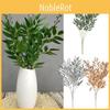 Elegant Gold Silver Green 55cm Fake Willow Leaf Eucalyptus For Home Decoration