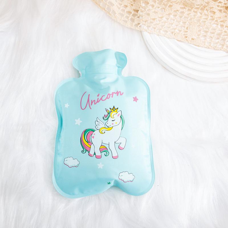 Double-Layer Floral Cartoon Hot Water Bag - Cute, Thickened, and Hand Warmers for Winter