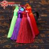 8cm Short Tassel Pendant USB Drive - 32 Colors Ice Silk Bookmark