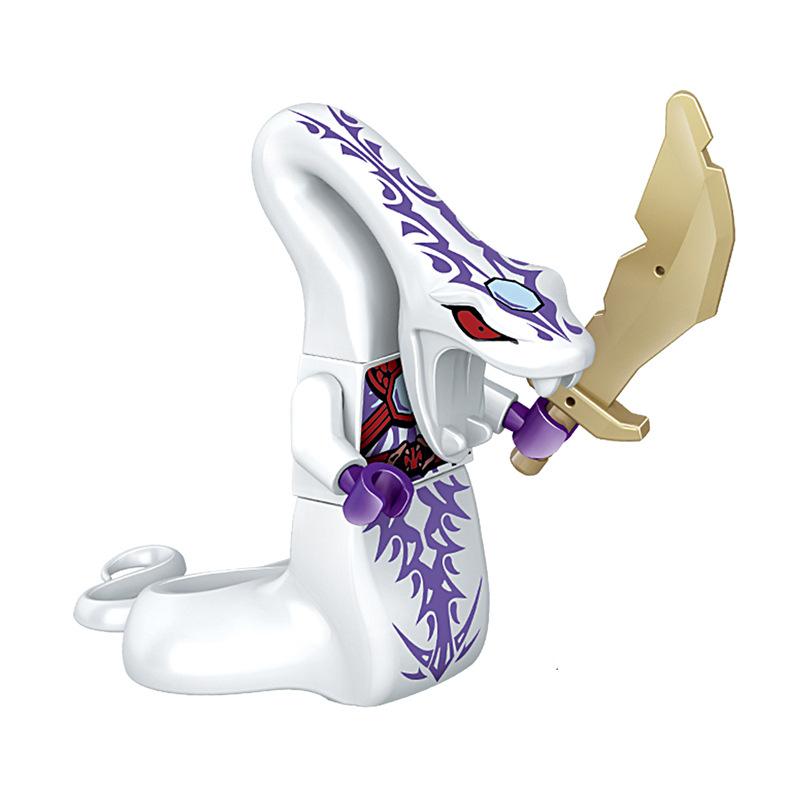 

Ninjago мультфильм модель игрушка фигурка строительные блоки настольное украшение подарок Style B