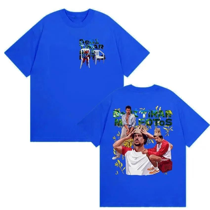 

Unisex Fashion HipHop Short Sleeve TShirt Rapper Bad Bunny Debí Tirar Más Fotos 2026 New Album Graphic TShirt Streetwear 4XL