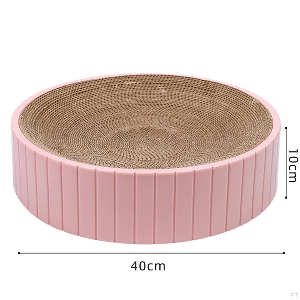 Cats Scratcher Bowl Nest Protect Furniture Anti Slip Scratching Board for Decoration