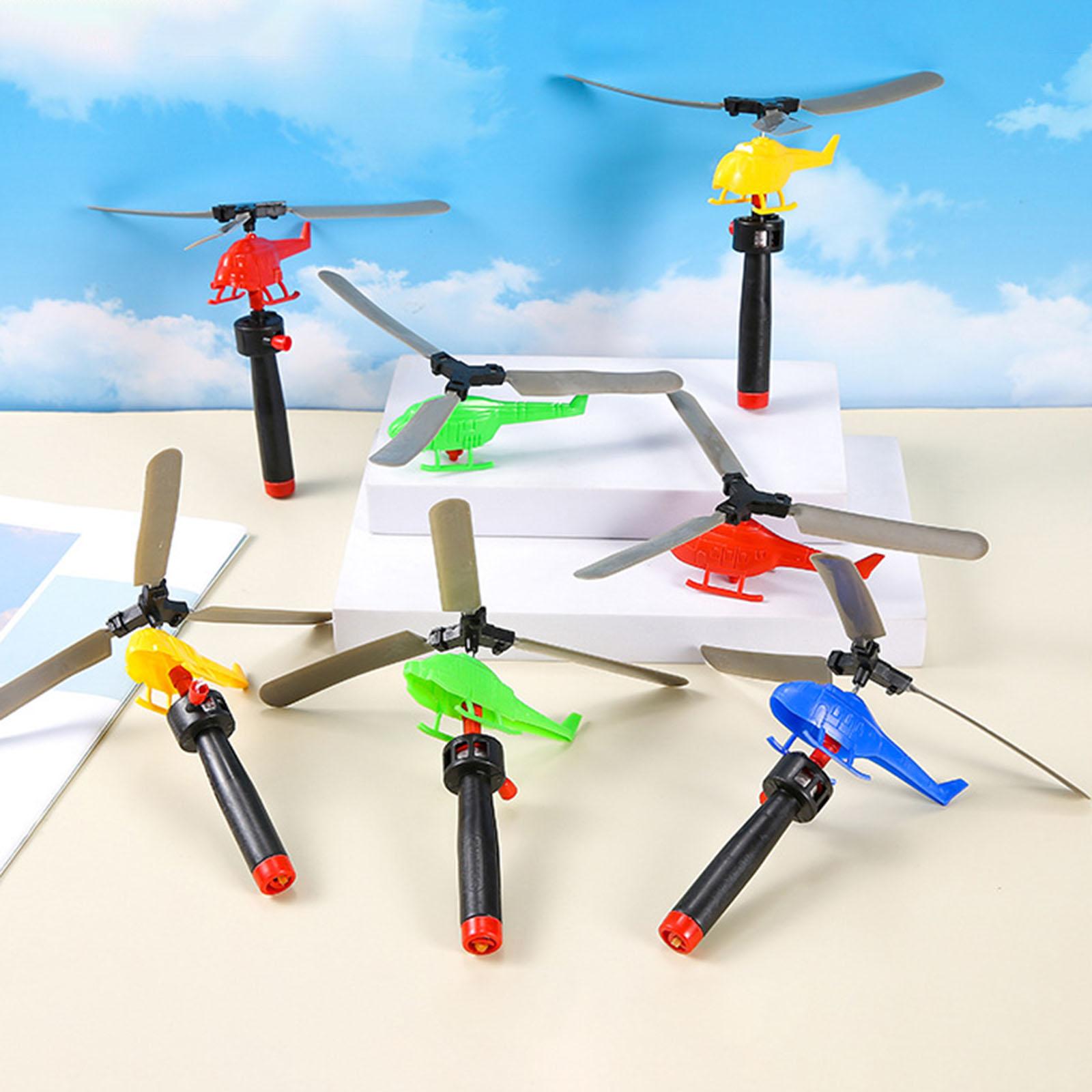 Игрушка-вертолет из бамбука для детей — фото 5