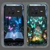 Beautiful Forest Butterfly Book Printed Tempered Glass Phone Case for OPPO Reno 13F 12 11 Pro 10 SE Find X3 Lite X5 A79 5G Cover