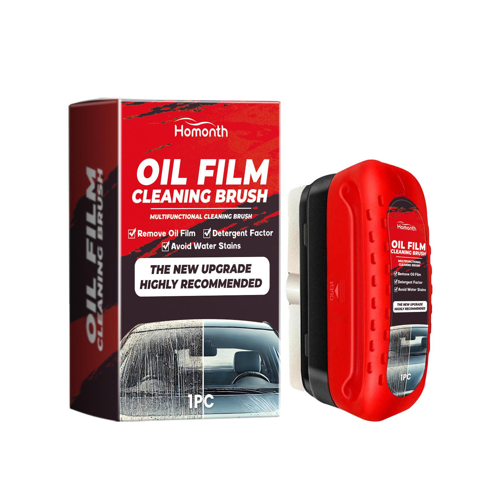 Oil Film Remover Glass Oil Film Remover Stain Remover Transparent Window Glass Cleaner Eco-Friendly Stain Removal Film