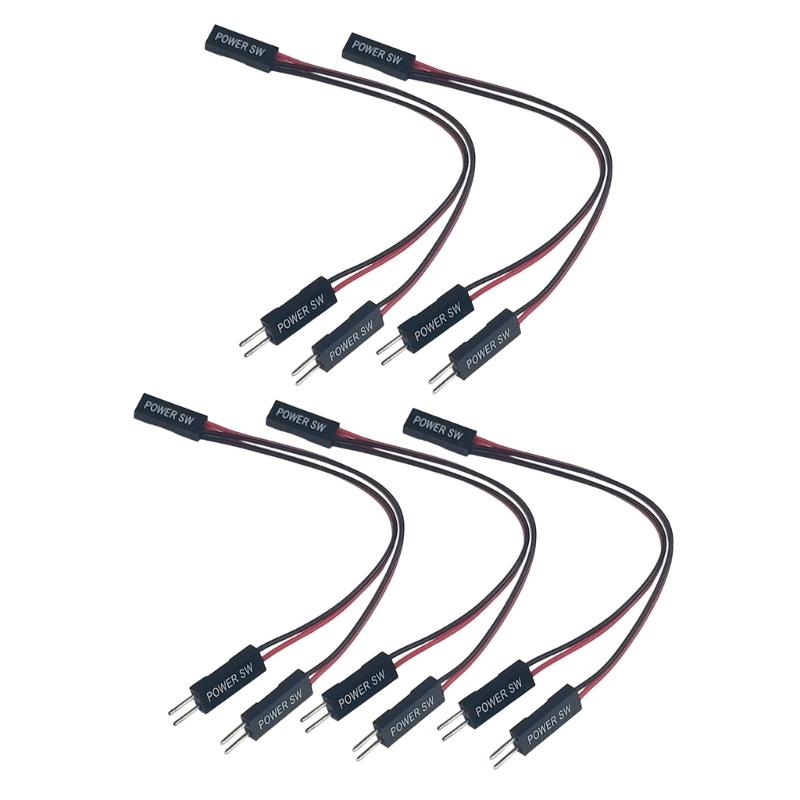 High Compatibility Motherboards Power Switches Splitter Cable for ATXes MicroATX Systems with Plugs and Play Design