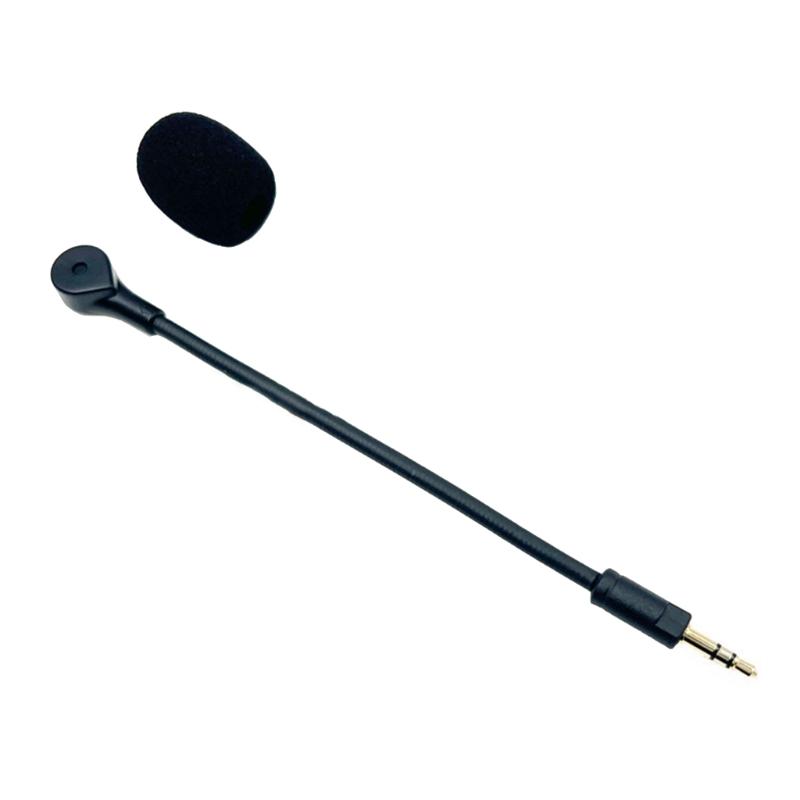 Detachable Game Mic Noise Canceling 3.5mm Microphone for Electra/Kaira Pro Headset Gold-plated 3.5mmJack Microphone