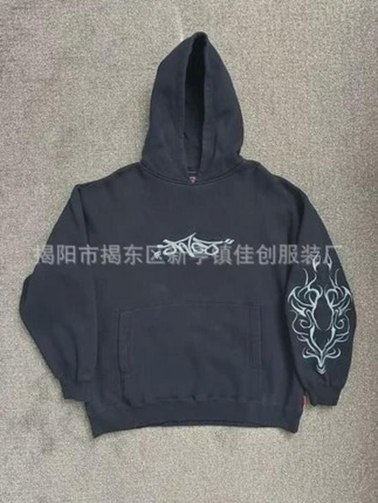 

«Унисекс-кардиган с капюшоном на молнии со скелетом — принт в стиле «Американский ретро»» Extra Large (XL)