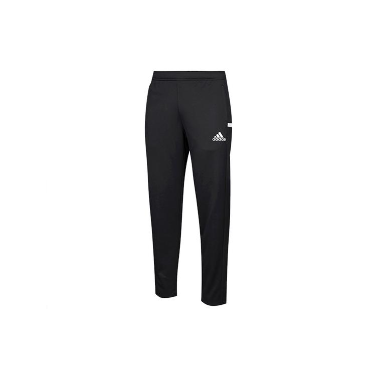 adidas T19 Outdoor Running Casual Sports Knit Long Pants Black Men s DW6862 M