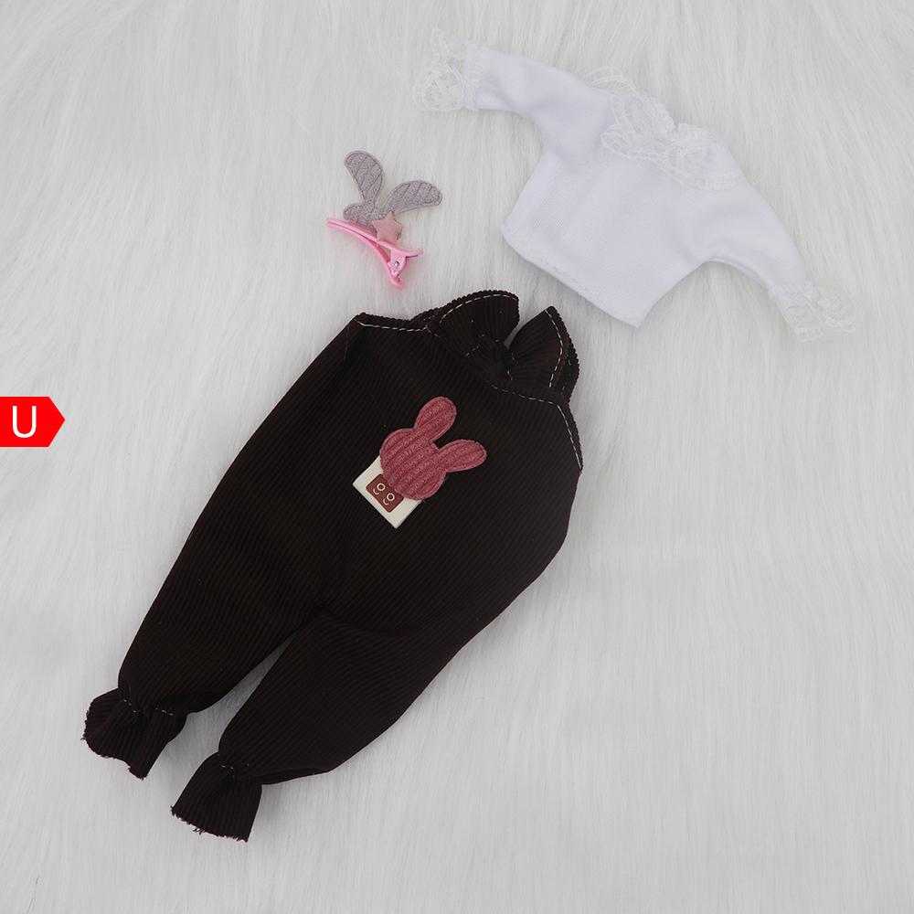 Kleidung für Puppen 30cm mit Hut für 1/6 12 Zoll BJD Puppenkleidung Schuluniform Damenkleid Cosplay Mädchen Sommer Shorts Röcke