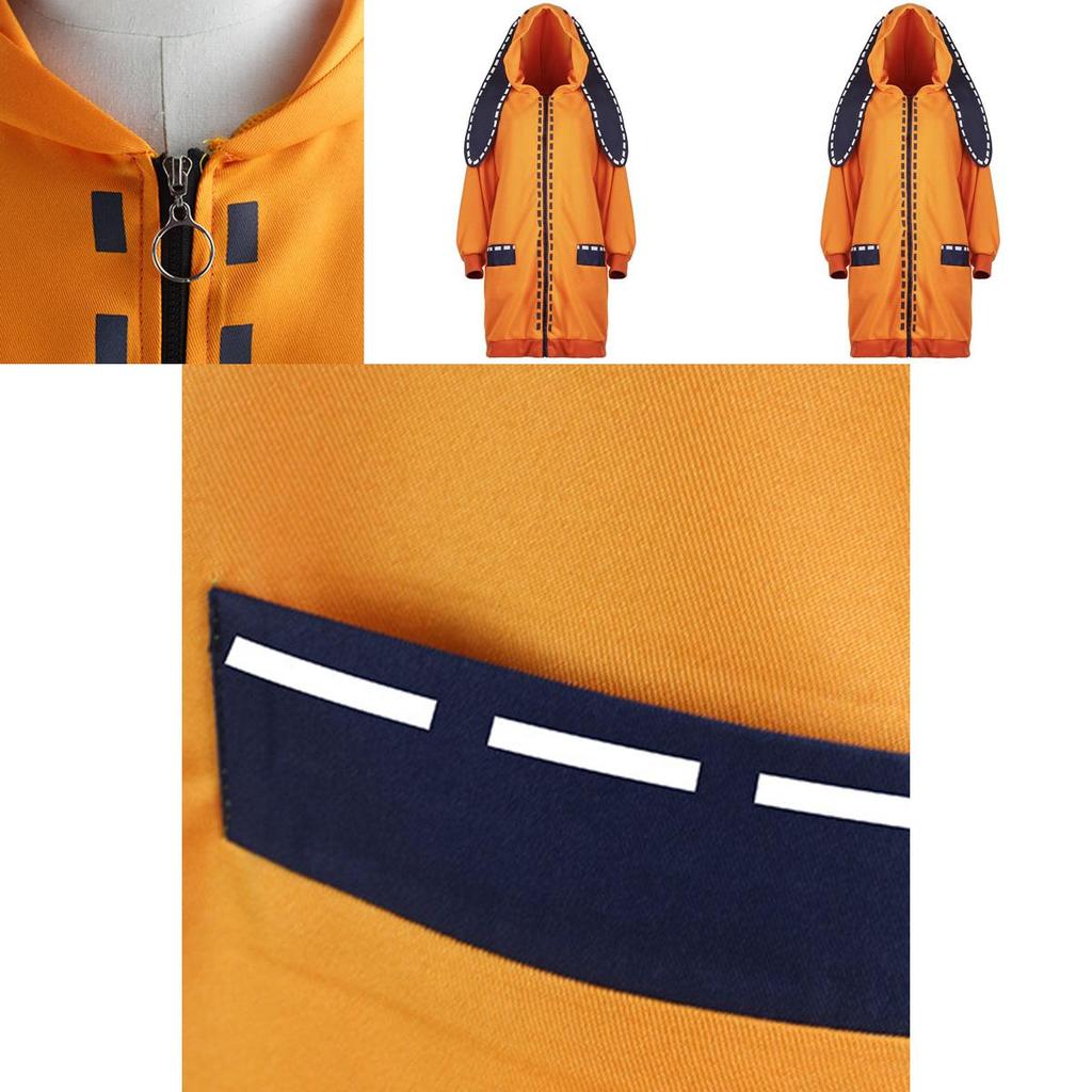 Kakegurui Runa Yomozuki Cosplay Costume Stylish Hoodie Coat For Anime Fans