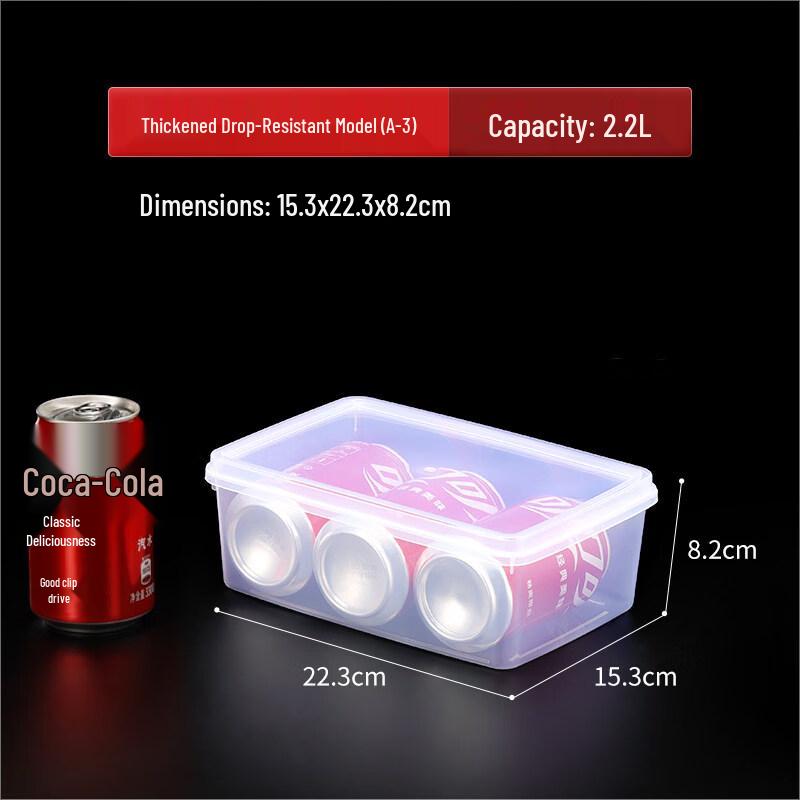 ZISIZ Commercial Refrigerator Food Storage Container