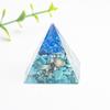 Geometric Crystal Geometric Pyramid Decor For Home Office Gift With Unique Mineral Stones