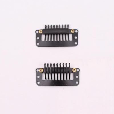 3,2 cm 9-Zahn Haarverlängerungs-Clips - Elastische Perücken-BB-Clips und Zubehör